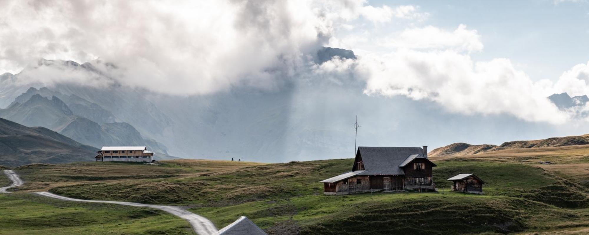 Berghotel Distelboden Frutt Exteriér fotografie