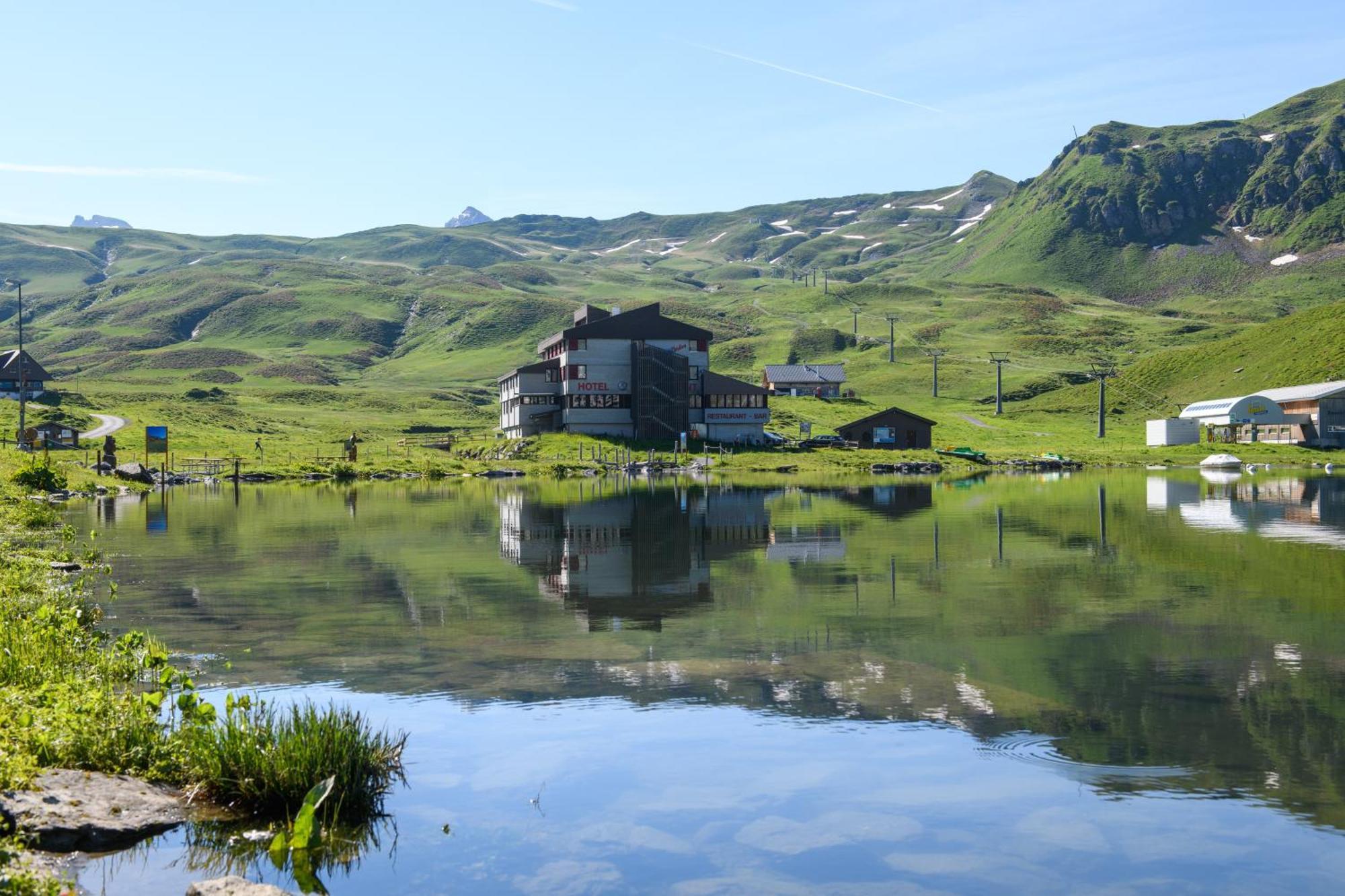 Berghotel Distelboden Frutt Exteriér fotografie
